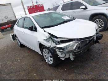  Salvage Toyota Corolla