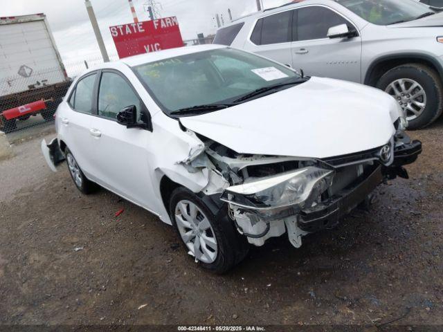  Salvage Toyota Corolla