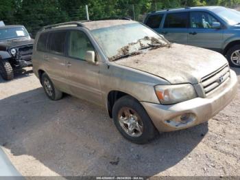  Salvage Toyota Highlander