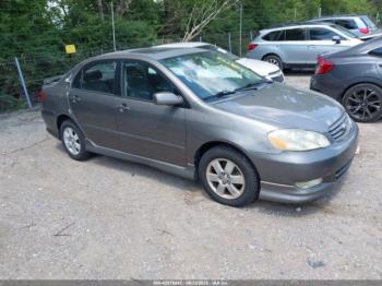  Salvage Toyota Corolla