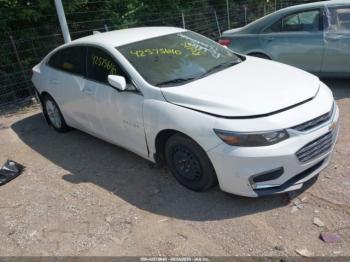  Salvage Chevrolet Malibu