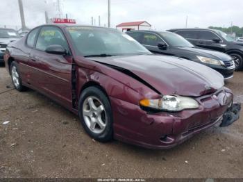  Salvage Chevrolet Monte Carlo