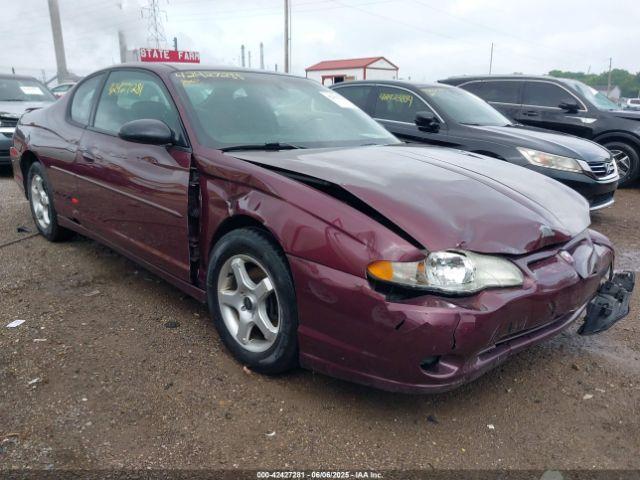  Salvage Chevrolet Monte Carlo