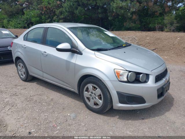  Salvage Chevrolet Sonic