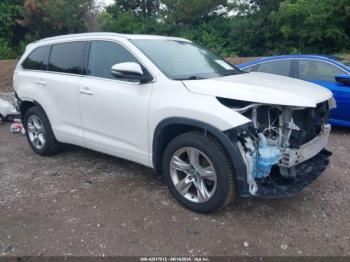  Salvage Toyota Highlander