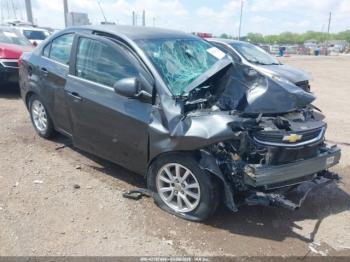  Salvage Chevrolet Sonic