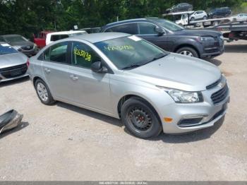  Salvage Chevrolet Cruze