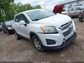  Salvage Chevrolet Trax