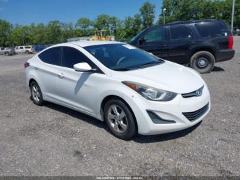  Salvage Hyundai ELANTRA