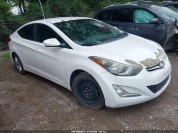  Salvage Hyundai ELANTRA
