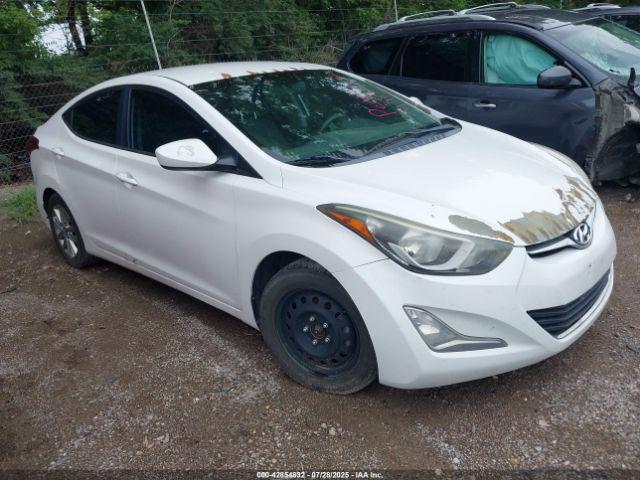  Salvage Hyundai ELANTRA