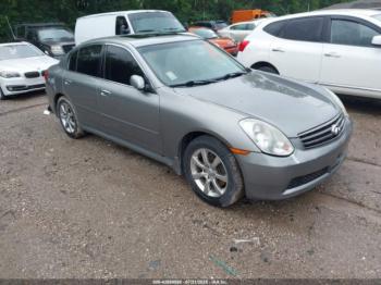  Salvage INFINITI G35x