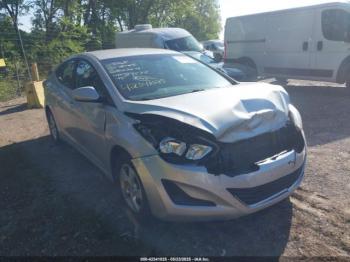  Salvage Hyundai ELANTRA