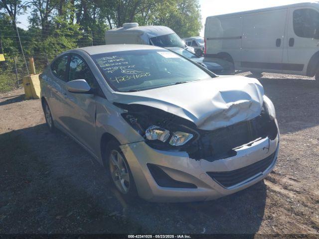  Salvage Hyundai ELANTRA