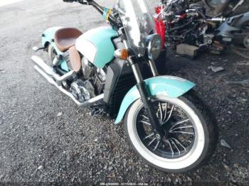  Salvage Indian Motorcycle Co Scout