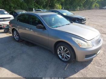  Salvage INFINITI G37x