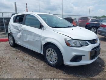  Salvage Chevrolet Sonic