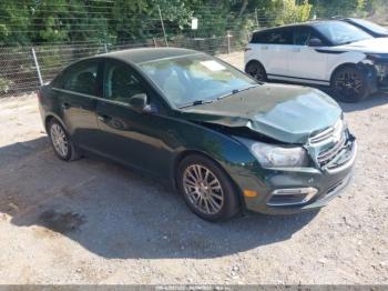  Salvage Chevrolet Cruze