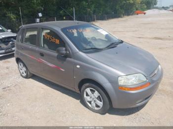  Salvage Chevrolet Aveo 5