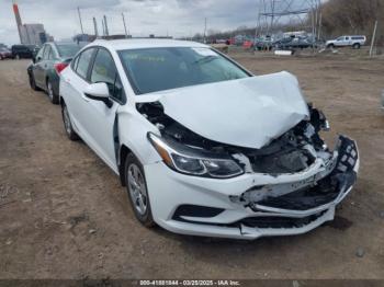  Salvage Chevrolet Cruze