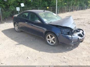  Salvage Pontiac G6