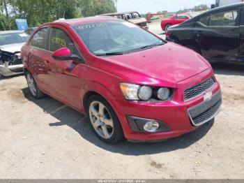  Salvage Chevrolet Sonic