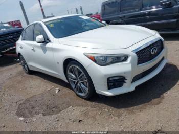  Salvage INFINITI Q50