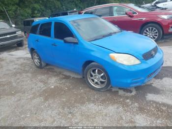  Salvage Toyota Matrix