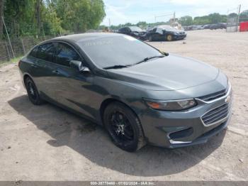  Salvage Chevrolet Malibu