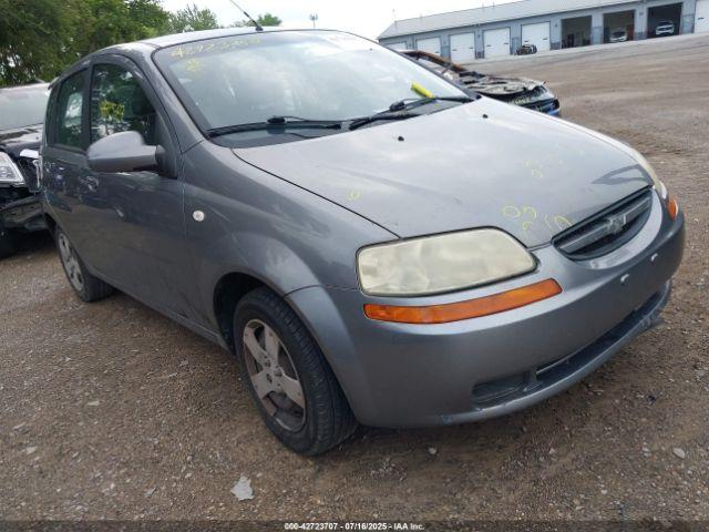  Salvage Chevrolet Aveo