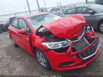  Salvage Chevrolet Cruze