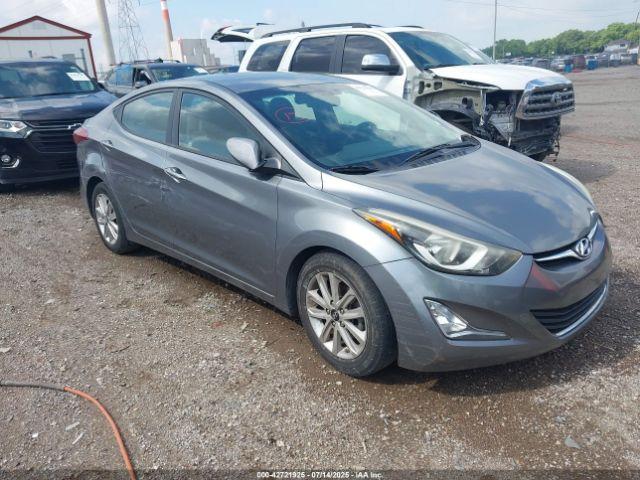  Salvage Hyundai ELANTRA