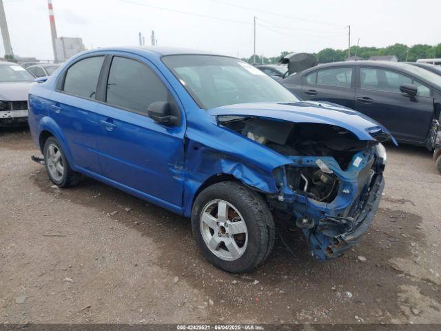  Salvage Chevrolet Aveo
