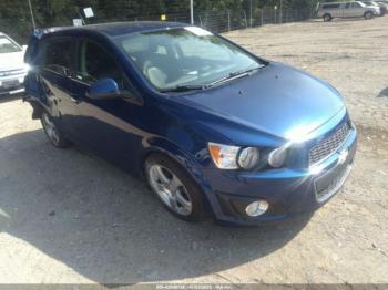  Salvage Chevrolet Sonic