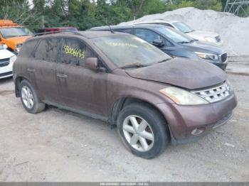  Salvage Nissan Murano