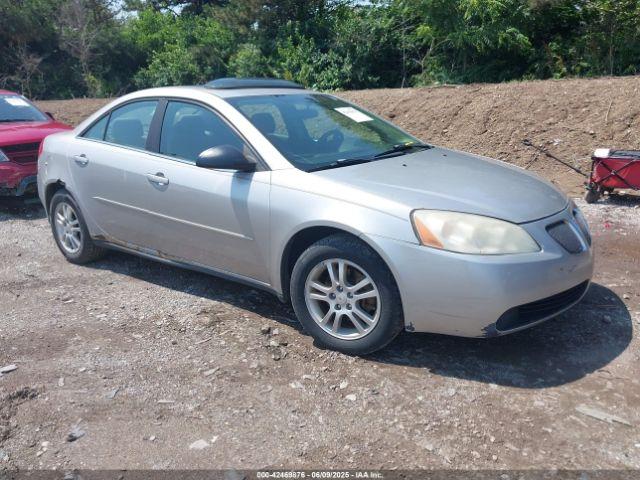  Salvage Pontiac G6