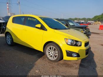  Salvage Chevrolet Sonic