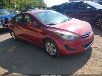  Salvage Hyundai ELANTRA