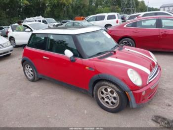  Salvage MINI Cooper