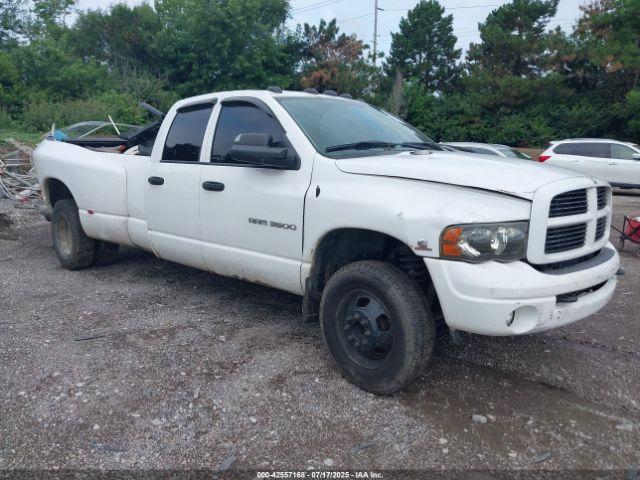  Salvage Dodge Ram 3500