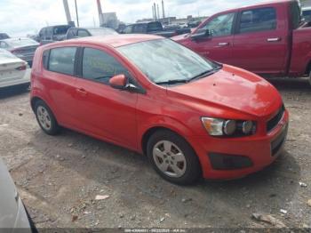  Salvage Chevrolet Sonic