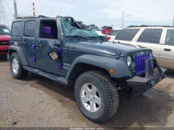  Salvage Jeep Wrangler