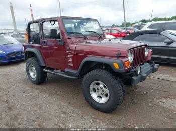  Salvage Jeep Wrangler