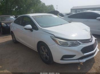  Salvage Chevrolet Cruze