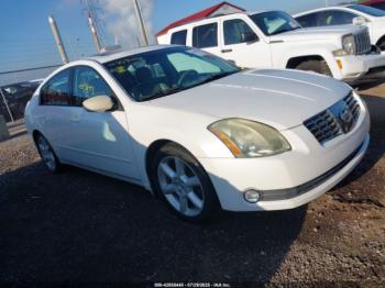  Salvage Nissan Maxima