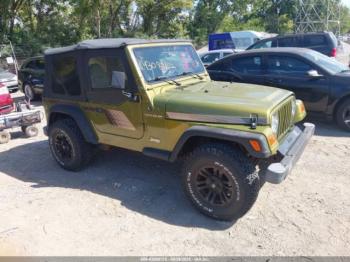 Salvage Jeep Wrangler