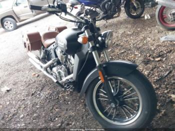  Salvage Indian Motorcycle Co Scout