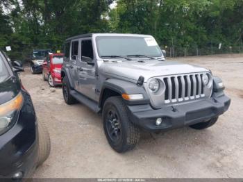  Salvage Jeep Wrangler