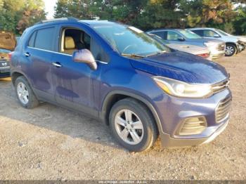  Salvage Chevrolet Trax
