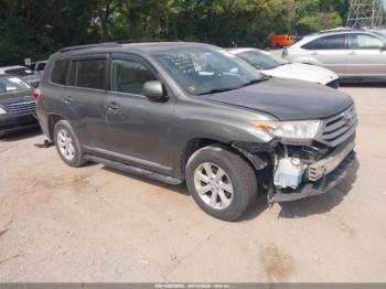  Salvage Toyota Highlander